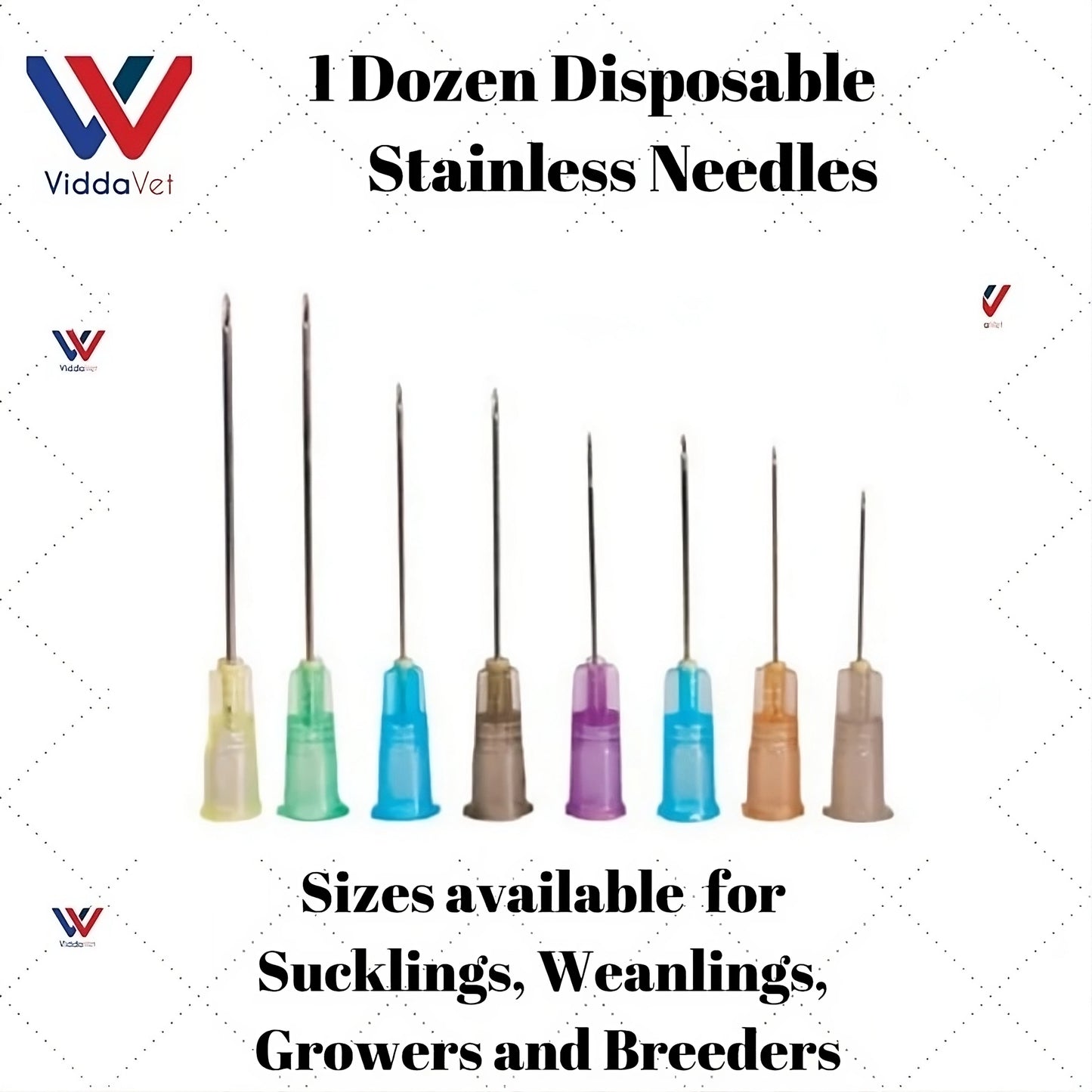 1 Dozen Disposable Needles