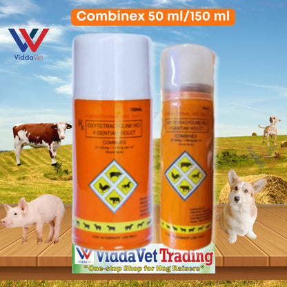 New Combinex wound spray for animals and pets 150ml