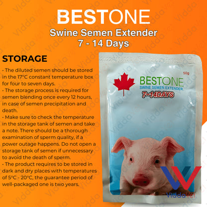 1pc Bestone Swine Semen Extender (7 to 14 days)