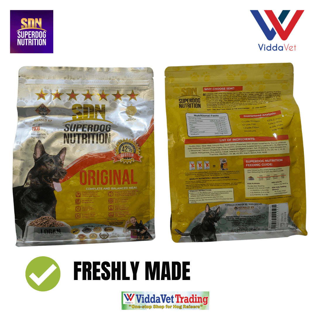 SDN42 1Kg Superdog Nutrition 42